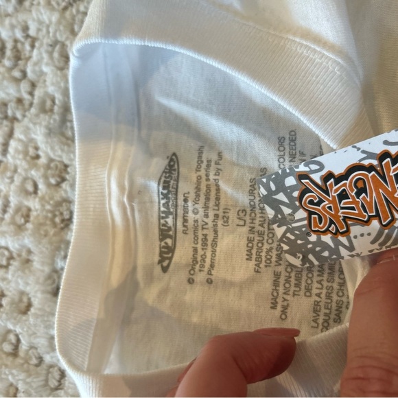 NWT Men’s Anime Graphic T-Shirt Size Large - Picture 6 of 8